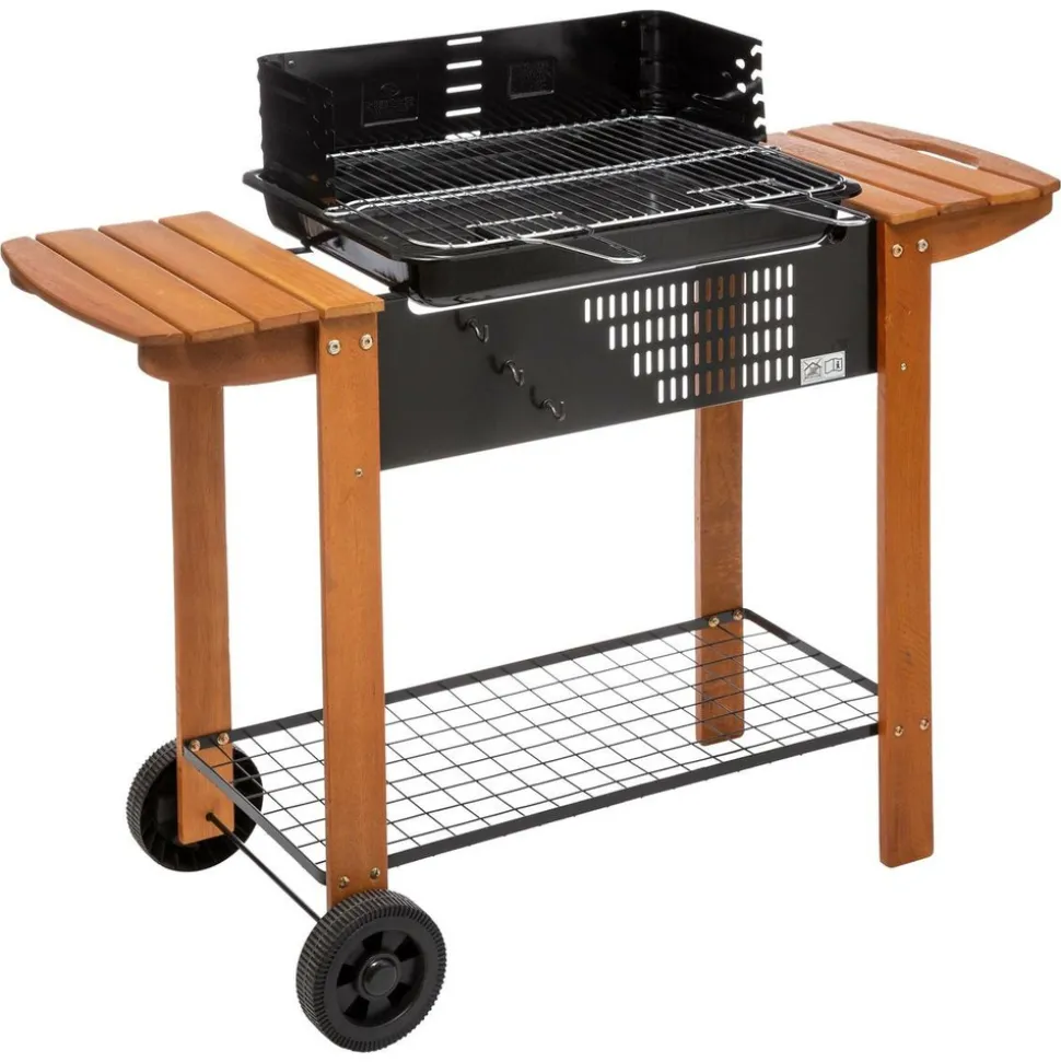 NEKA - Barbecue à charbon "clorinda" bois