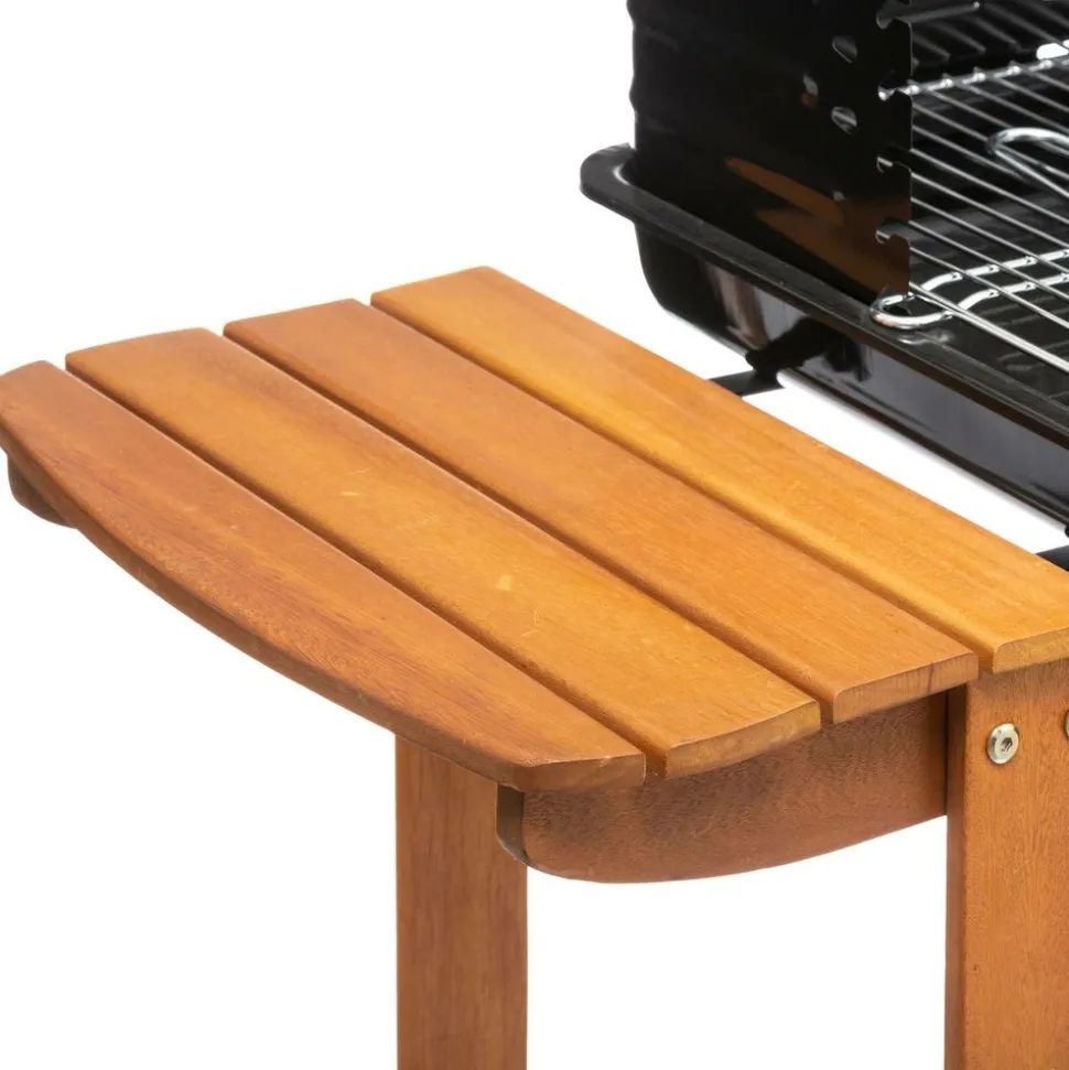 NEKA - Barbecue à charbon "clorinda" bois