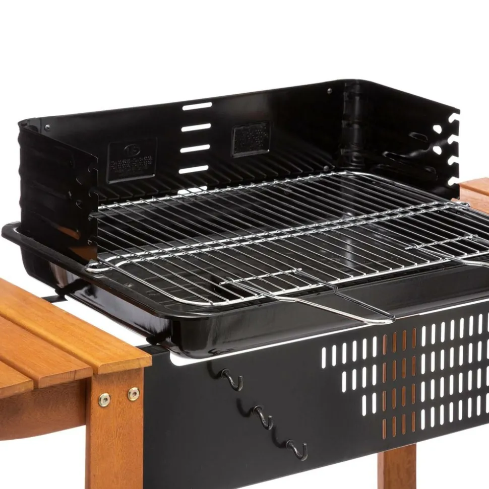 NEKA - Barbecue à charbon "clorinda" bois
