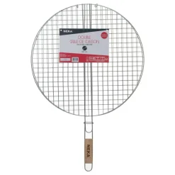 NEKA - Grille de barbecue ronde d50cm