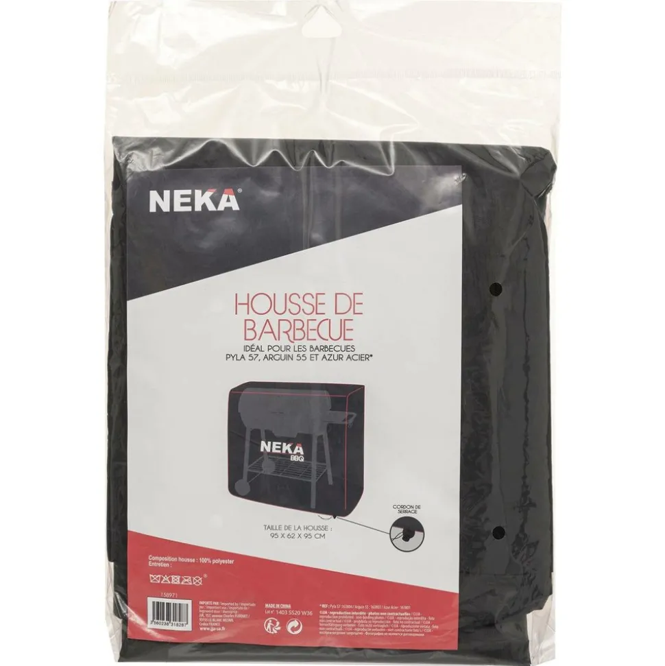 NEKA - Housse à barbecue 95 x 62 x 95 cm