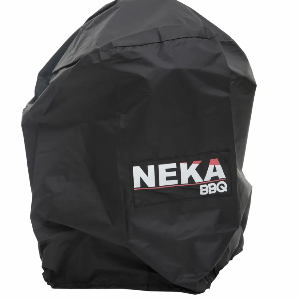 NEKA - Housse de protection pour barbecue - l. 72 x h. 100 cm - noir
