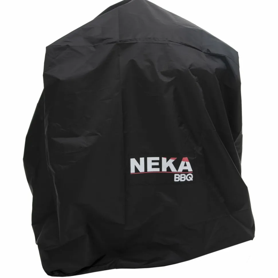 NEKA - Housse de protection pour barbecue - l. 71 x h. 68 cm - noir