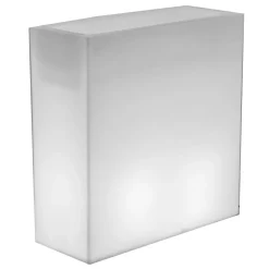 NEWGARDEN - Bac à fleurs lumineux junco 80 lumière blanche froide par câble 80x32x80cm