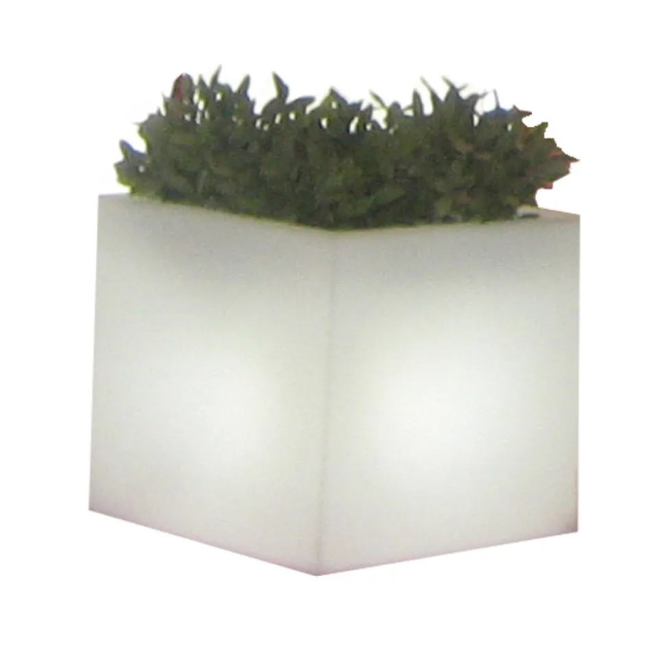 NEWGARDEN - Pot de fleurs narciso 40 avec lumière 40x40x36cm