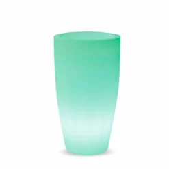 NEWGARDEN - Pot lumineux bambu 70 batterie rechargeable led rgb avec télécommande ø40x70cm