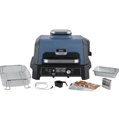 NINJA - Barbecue électrique et fumoir Woodfire Pro Connect XL OG901EU