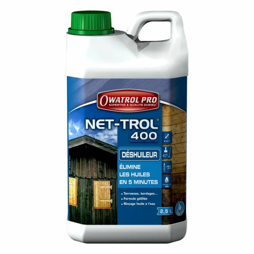 OWATROL - Déshuileur pour teck owatrol nettrol 400 - 1 l