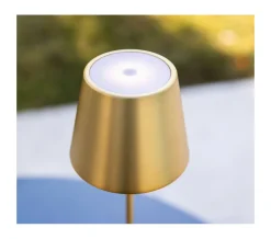 OZALIDE - Aliki - lampe à poser tactile et rechargeable - rouge brique