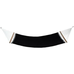 PARIS PRIX - Hamac en tissu "marbella" 200cm noir