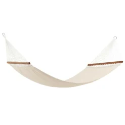 PARIS PRIX - Hamac en tissu "marbella" 200cm naturel