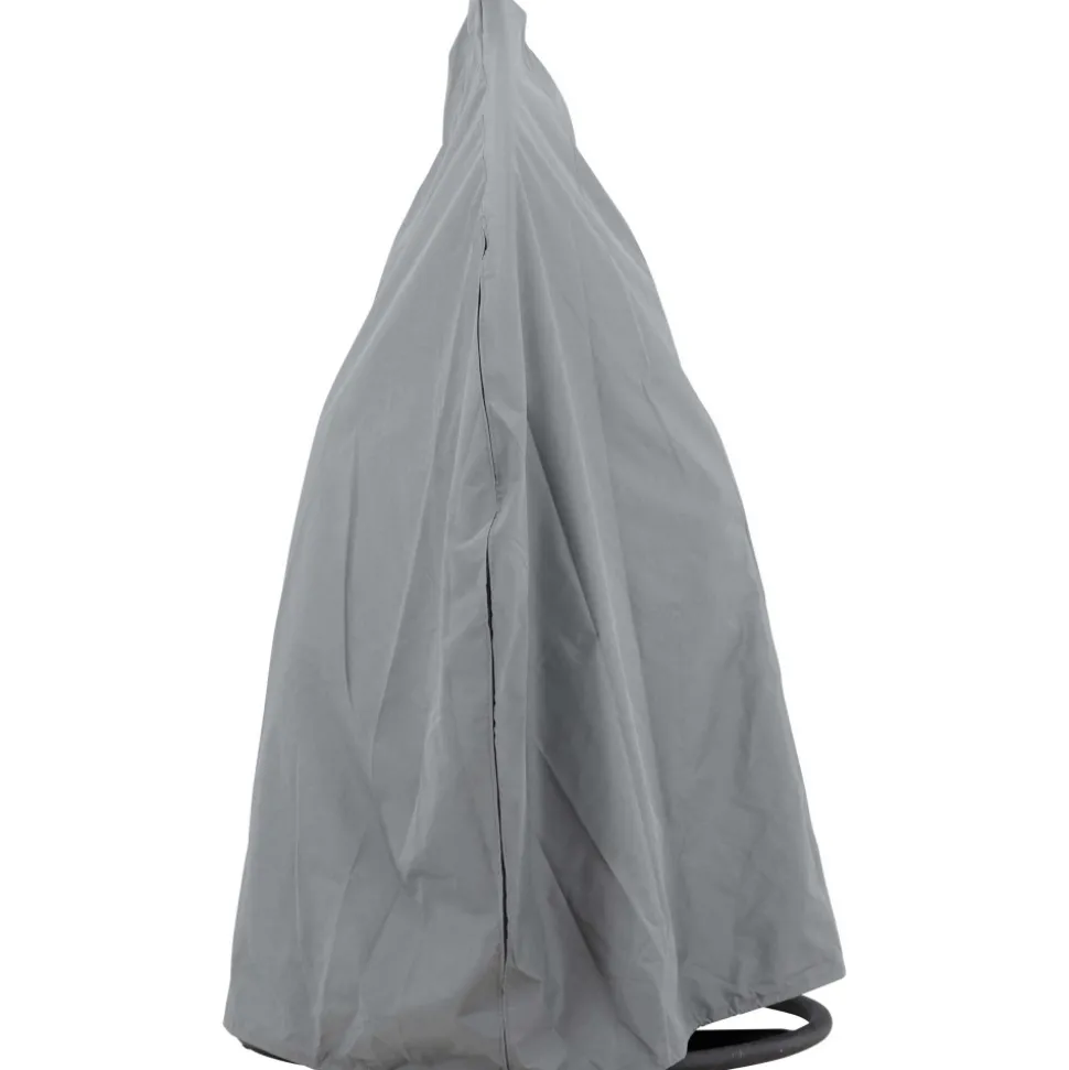 PARIS PRIX - Housse de protection fauteuil suspendu "klas" 200cm gris