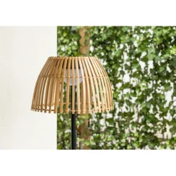 PARIS PRIX - Lampadaire d'extérieur en bambou