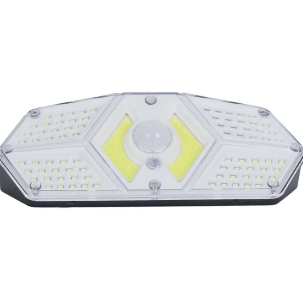 PARIS PRIX - Lampe solaire led "extérieur" 20cm noir