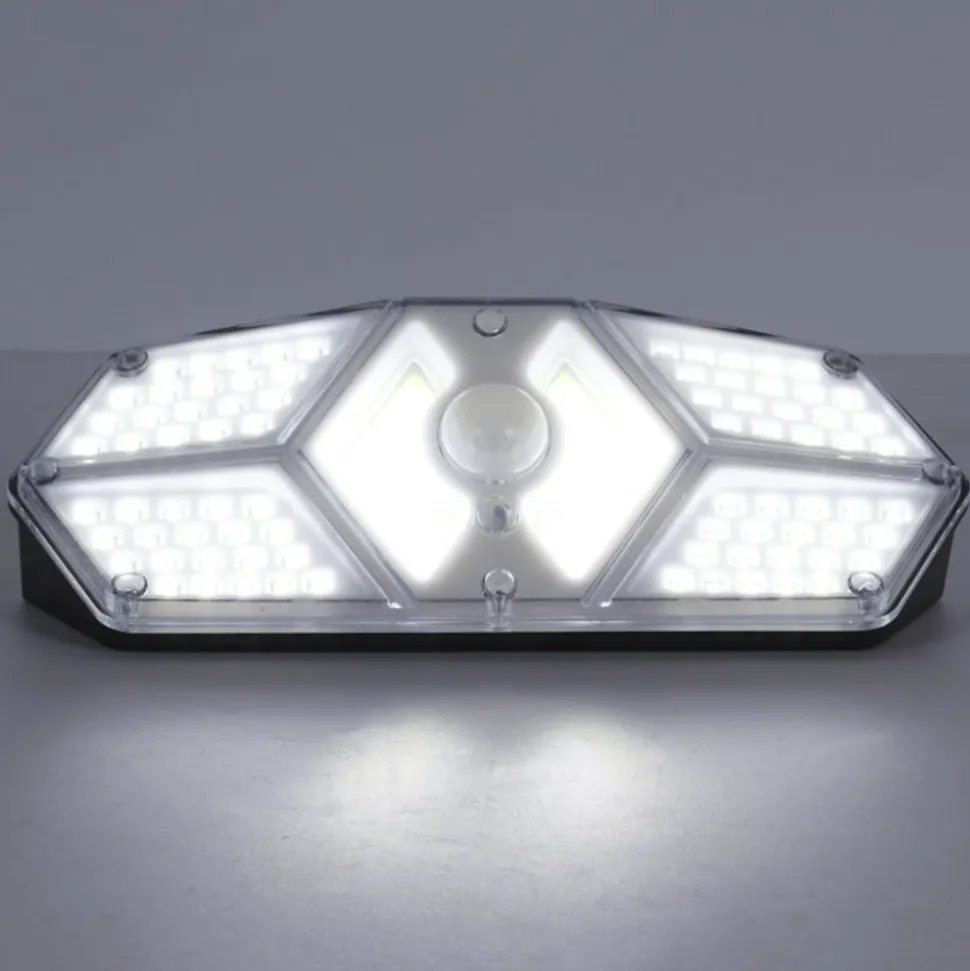 PARIS PRIX - Lampe solaire led "extérieur" 20cm noir