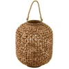 PARIS PRIX - Lanterne ronde déco "lena" 45cm naturel
