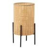 PARIS PRIX - Lanterne sur pied bambou "fernando" 62cm naturel