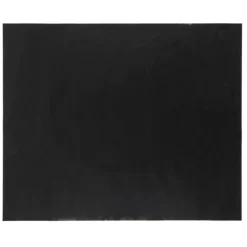 PARIS PRIX - Lot de 2 feuilles de cuisson "barbecue" 40cm noir