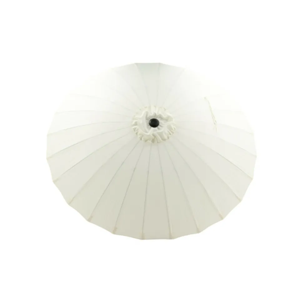 PARIS PRIX - Parasol design "palmetto" 270cm naturel