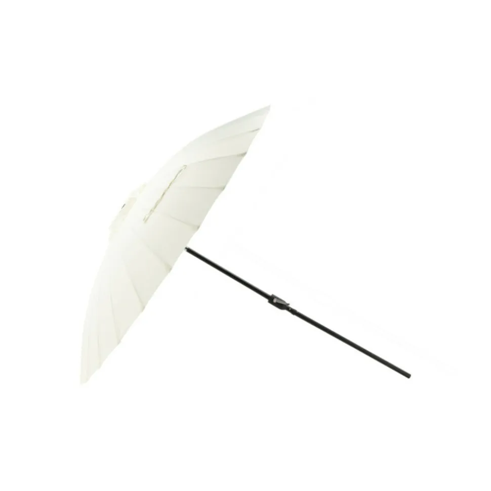 PARIS PRIX - Parasol design "palmetto" 270cm naturel
