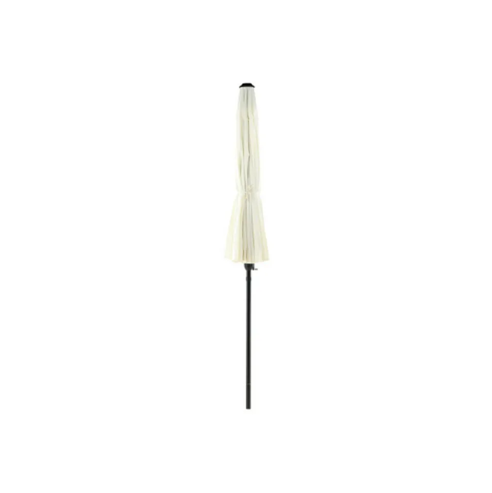 PARIS PRIX - Parasol design "palmetto" 270cm naturel