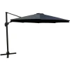 PARIS PRIX - Parasol déporté rotatif "leeds" 345cm noir
