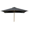 PARIS PRIX - Parasol en bois "naxos" 300cm noir