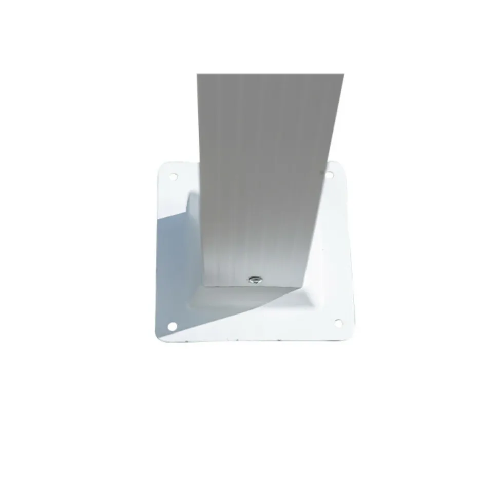 PARIS PRIX - Pergola avec toit "lazio" 345cm blanc