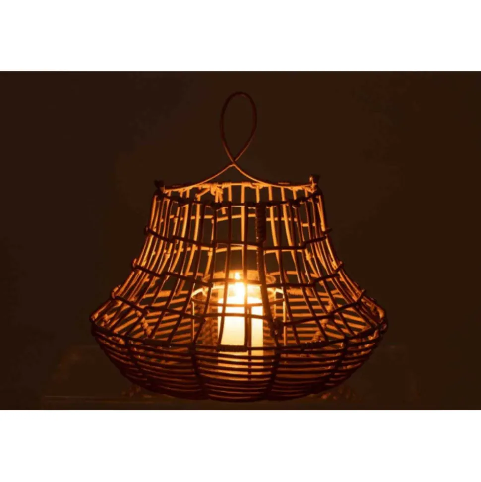 PARIS PRIX - Photophore design "suspendu" 32cm naturel
