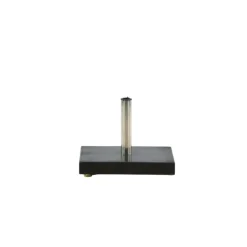 PARIS PRIX - Pied de parasol carré en granite "stathera" 50cm gris
