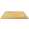 PARIS PRIX - Planche à découper bambou "kitchen" 45cm naturel