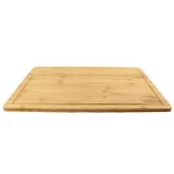 PARIS PRIX - Planche à découper bambou "kitchen" 45cm naturel