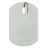 PARIS PRIX - Planche à découper en marbre "puglia" 45cm blanc