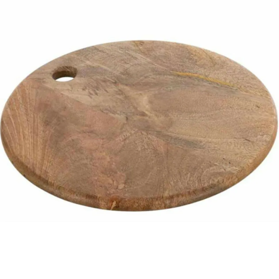 PARIS PRIX - Planche à découper ronde "beka" 30cm naturel