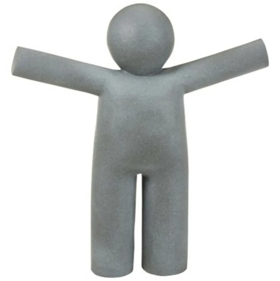 PARIS PRIX - Statuette déco "p'tit maurice" 90cm gris