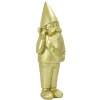 PARIS PRIX - Statuette design "nain de jardin star" 33cm or