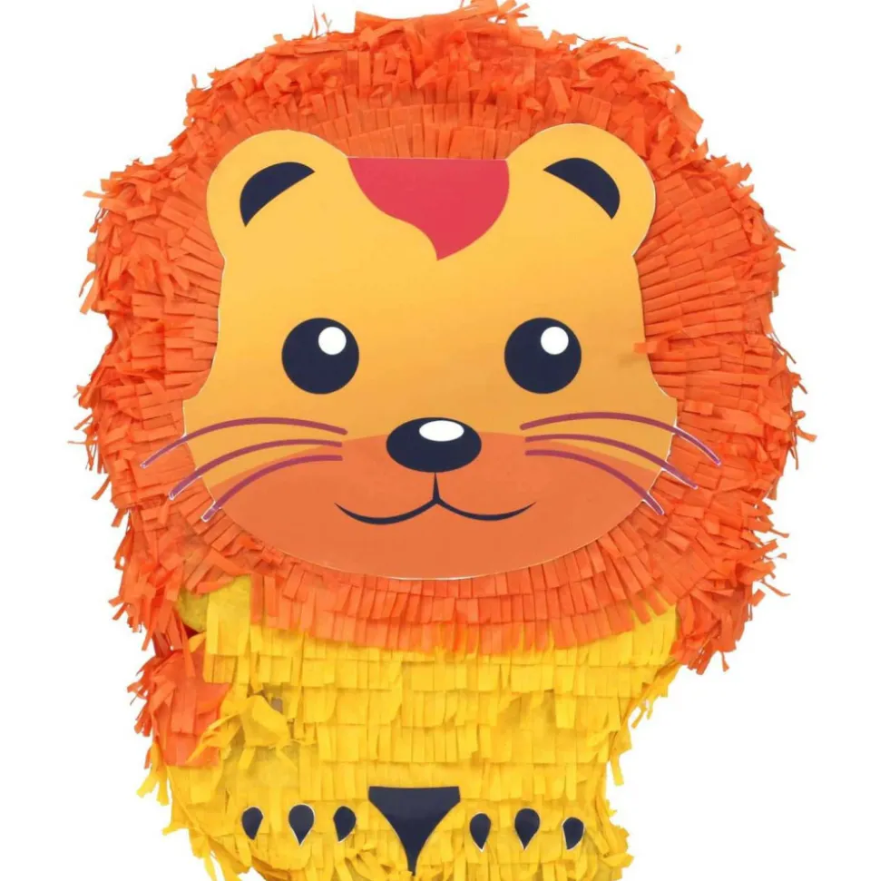 PARTY TIME - Pinata lion coloré
