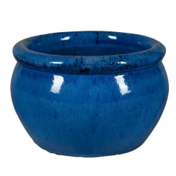 PASSION FOR POTTERY - Pot Stockholm D34xH21cm, bleu