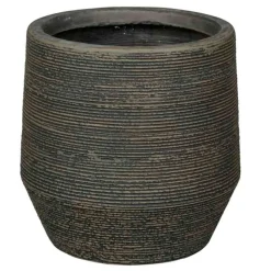 PASSION FOR POTTERY - Pot de fleurs Maine 04D marron - D.33xH.33cm