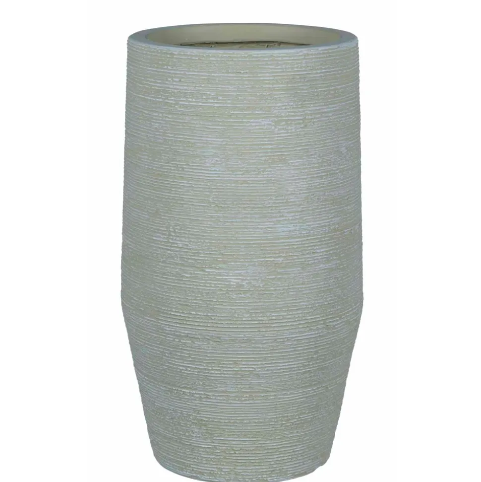 PASSION FOR POTTERY - Pot de fleurs Maine 07I crème - D.43xH.78cm