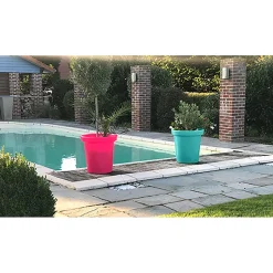 PLAST&AMP;AMP;#039;UP ROTOMOULAGE - Pot de fleurs rond xxl delight 75l