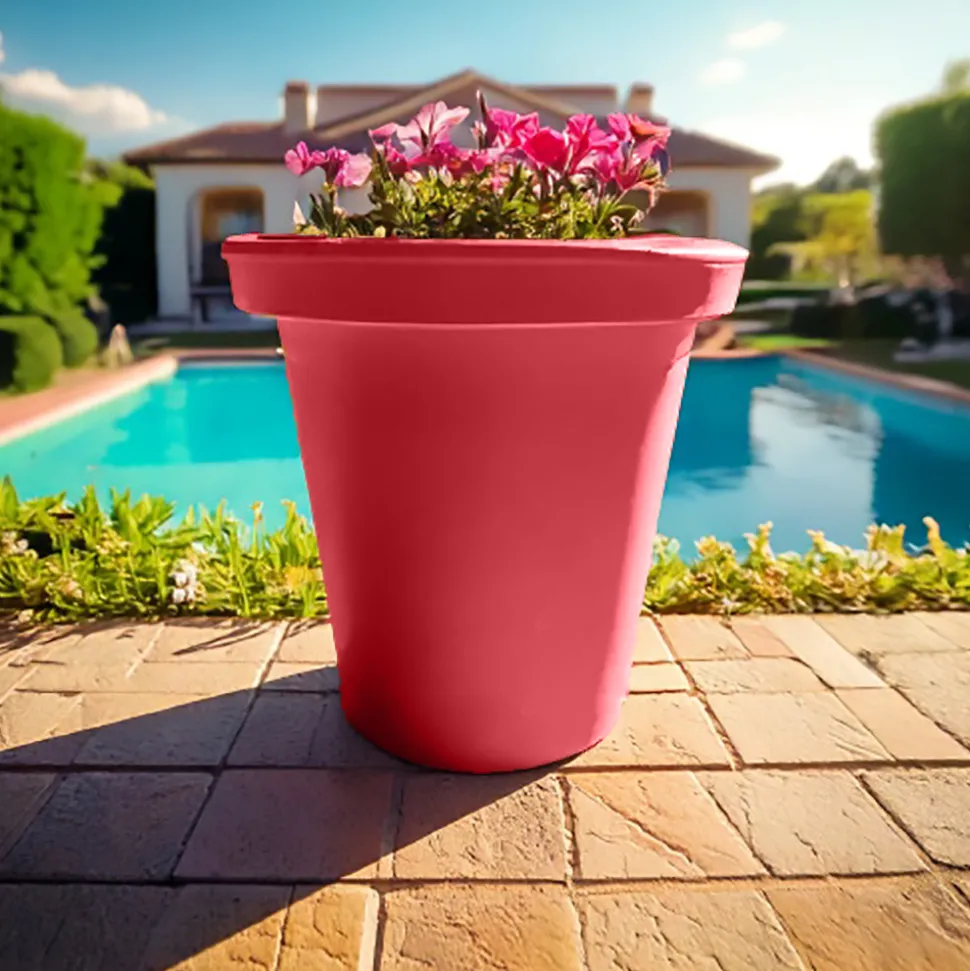 PLAST'UP ROTOMOULAGE - Pot de fleurs rond xxl delight 420l