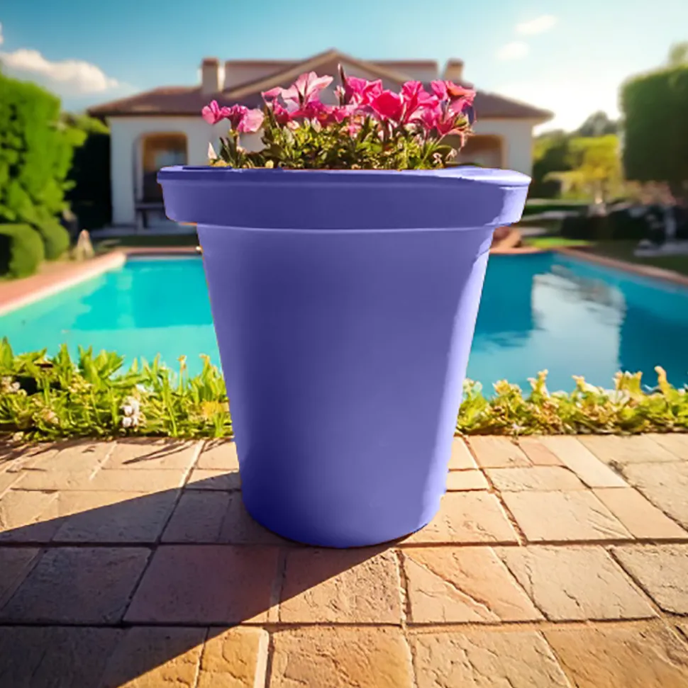 PLAST'UP ROTOMOULAGE - Pot de fleurs rond xxl delight 420l