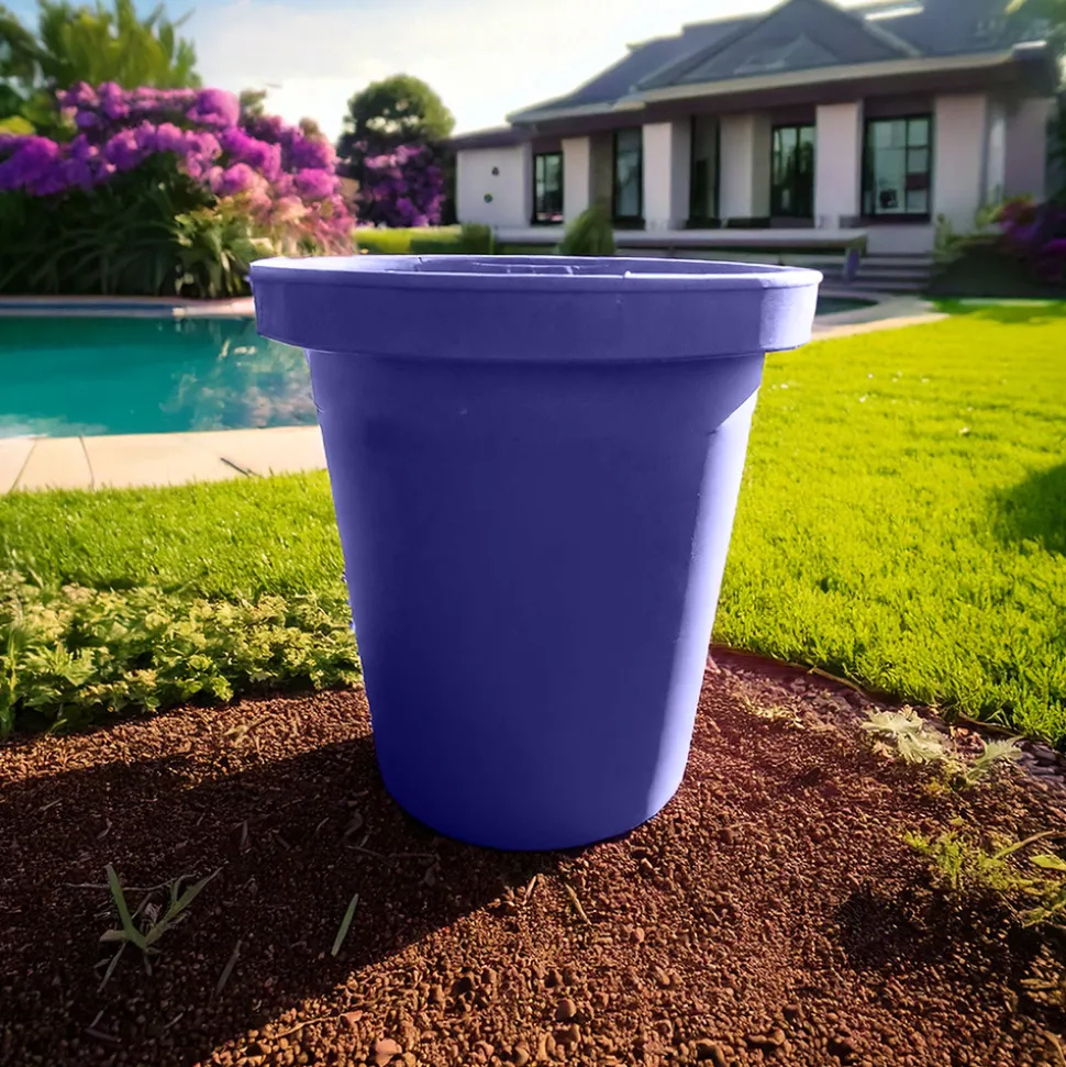PLAST'UP ROTOMOULAGE - Pot de fleurs rond xxl delight 420l