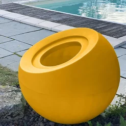 PLAST'UP ROTOMOULAGE - Pot de fleurs sphérique xxl dolce vita 300l