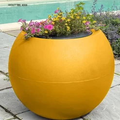 PLAST&AMP;AMP;#039;UP ROTOMOULAGE - Pot de fleurs sphérique xxl speranza 325l
