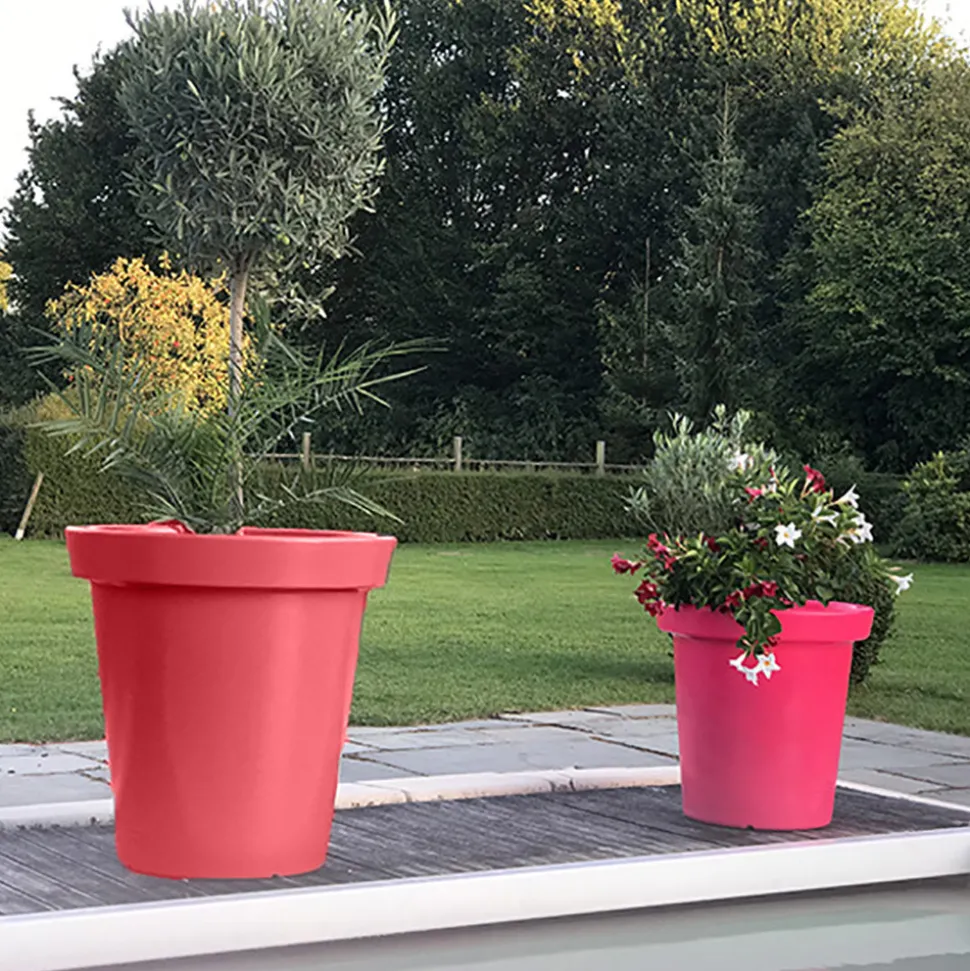 PLAST'UP ROTOMOULAGE - Pot de fleurs rond xxl delight 200l