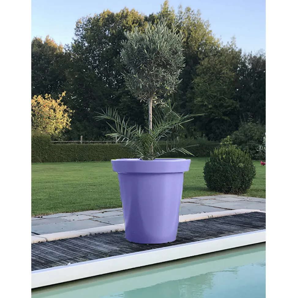 PLAST'UP ROTOMOULAGE - Pot de fleurs rond xxl delight 200l