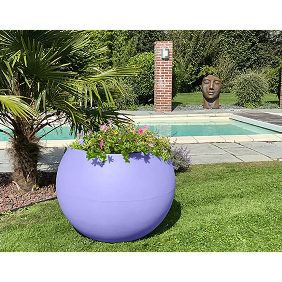 PLAST'UP ROTOMOULAGE - Pot de fleurs sphérique xxl speranza 325l