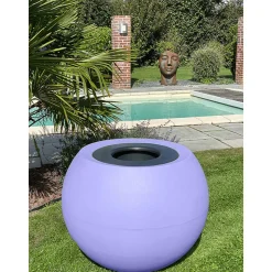 PLAST'UP ROTOMOULAGE - Pot de fleurs sphérique xxl speranza 325l